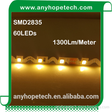 Commercial grade 24 volt CRI 95+ SMD 2835 bendable led strip